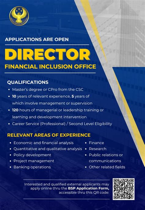 bangko sentral ng pilipinas hiring|WE'RE HIRING! Apply for .